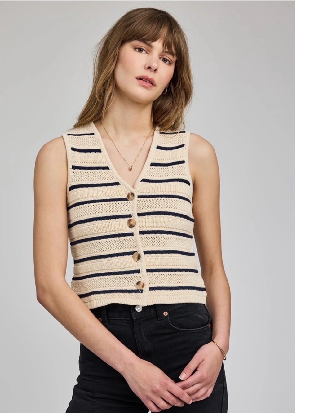 NWT GENTLE FAWN Mariana Knit Vest Small